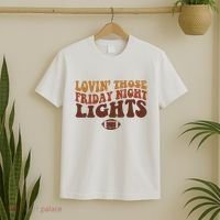 Lovin Those Friday Night Lights Football T-Shirt thumb 2