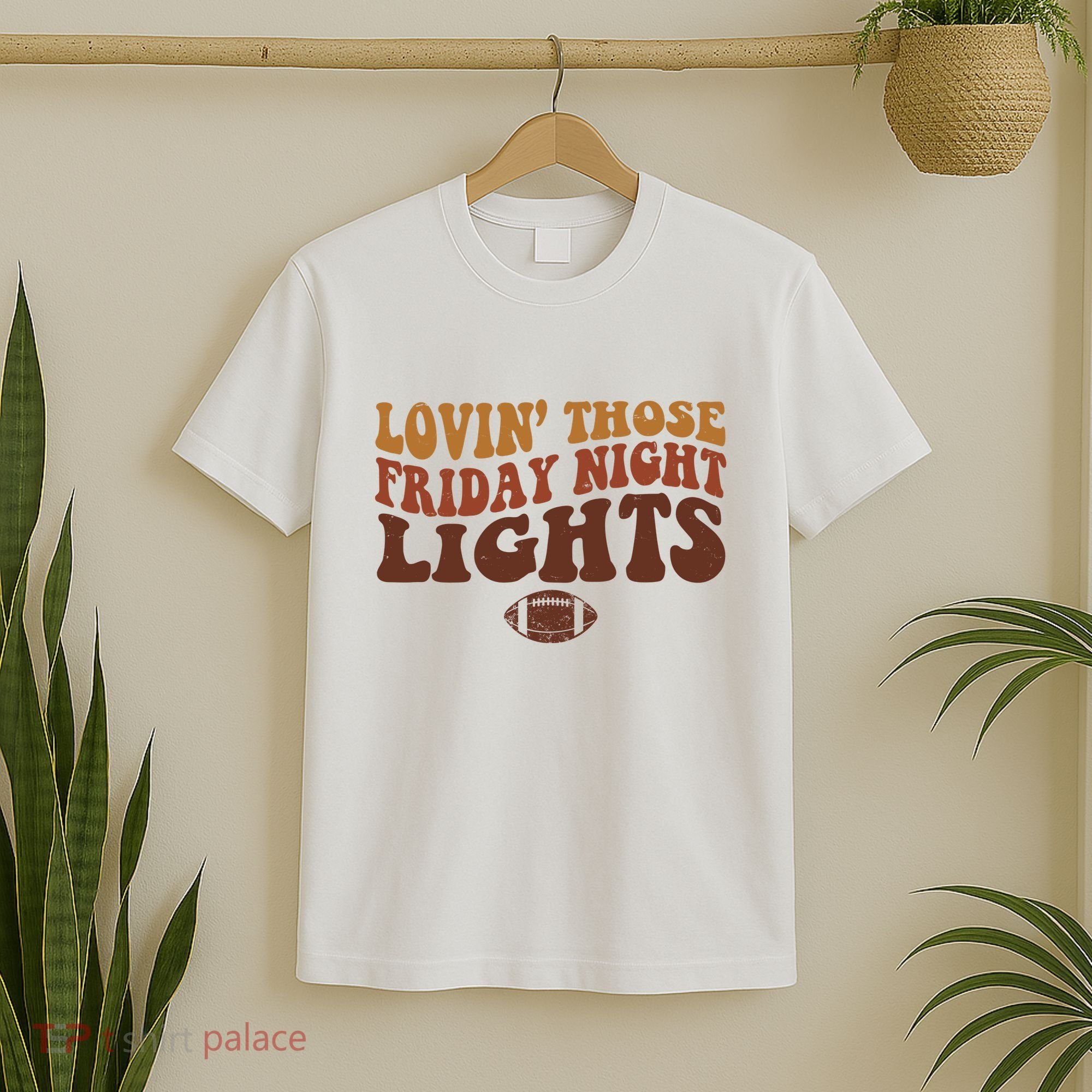 Lovin Those Friday Night Lights Football T-Shirt
