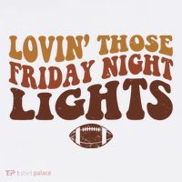 Lovin Those Friday Night Lights Football Women's Hoodie thumb 2