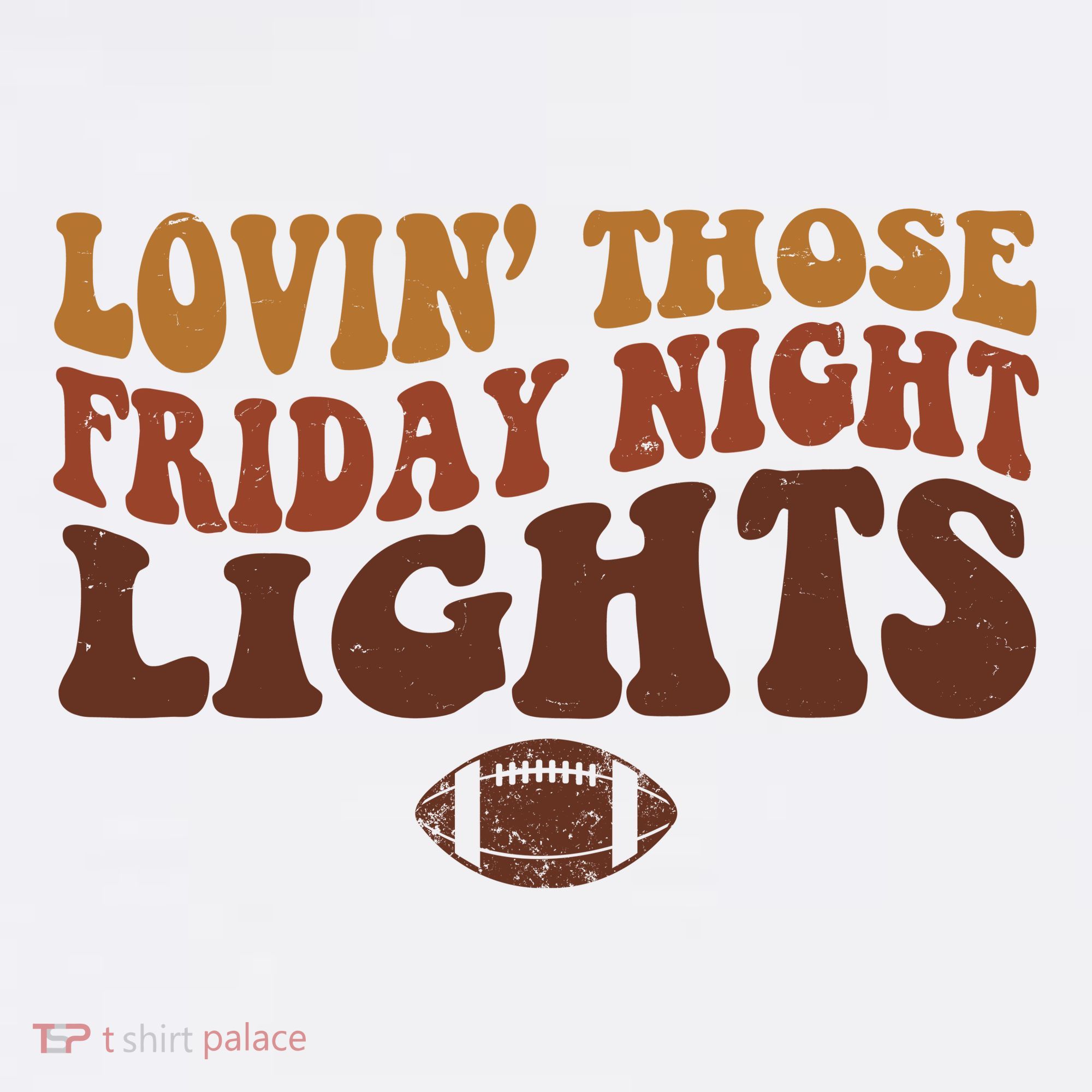 Lovin Those Friday Night Lights Football Women's Hoodie