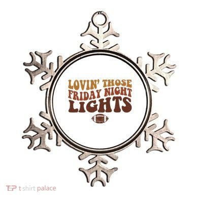 Lovin Those Friday Night Lights Football Ornament