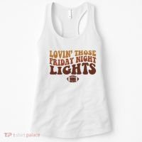 Lovin Those Friday Night Lights Football Women's Tank Top thumb 0
