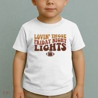 Lovin Those Friday Night Lights Football Toddler T-Shirt thumb 2