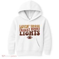 Lovin Those Friday Night Lights Football Kids Hoodie thumb 0
