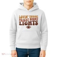 Lovin Those Friday Night Lights Football Kids Hoodie thumb 4