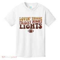 Lovin Those Friday Night Lights Football Kids T-Shirt thumb 0