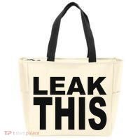 Leak This Funny Tote Bag thumb 0