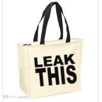 Leak This Funny Tote Bag thumb 2
