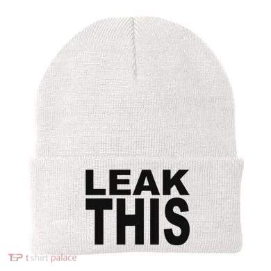 Leak This Funny Beanie