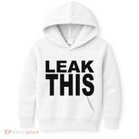 Leak This Funny Kids Hoodie thumb 0