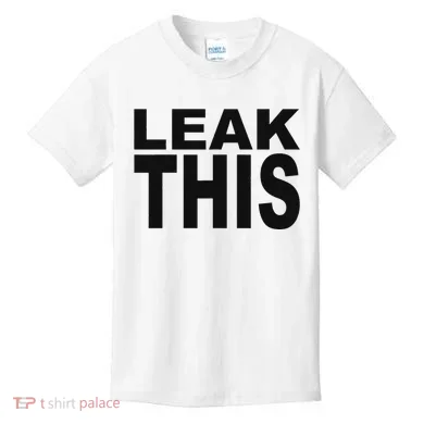 Leak This Funny Kids T-Shirt