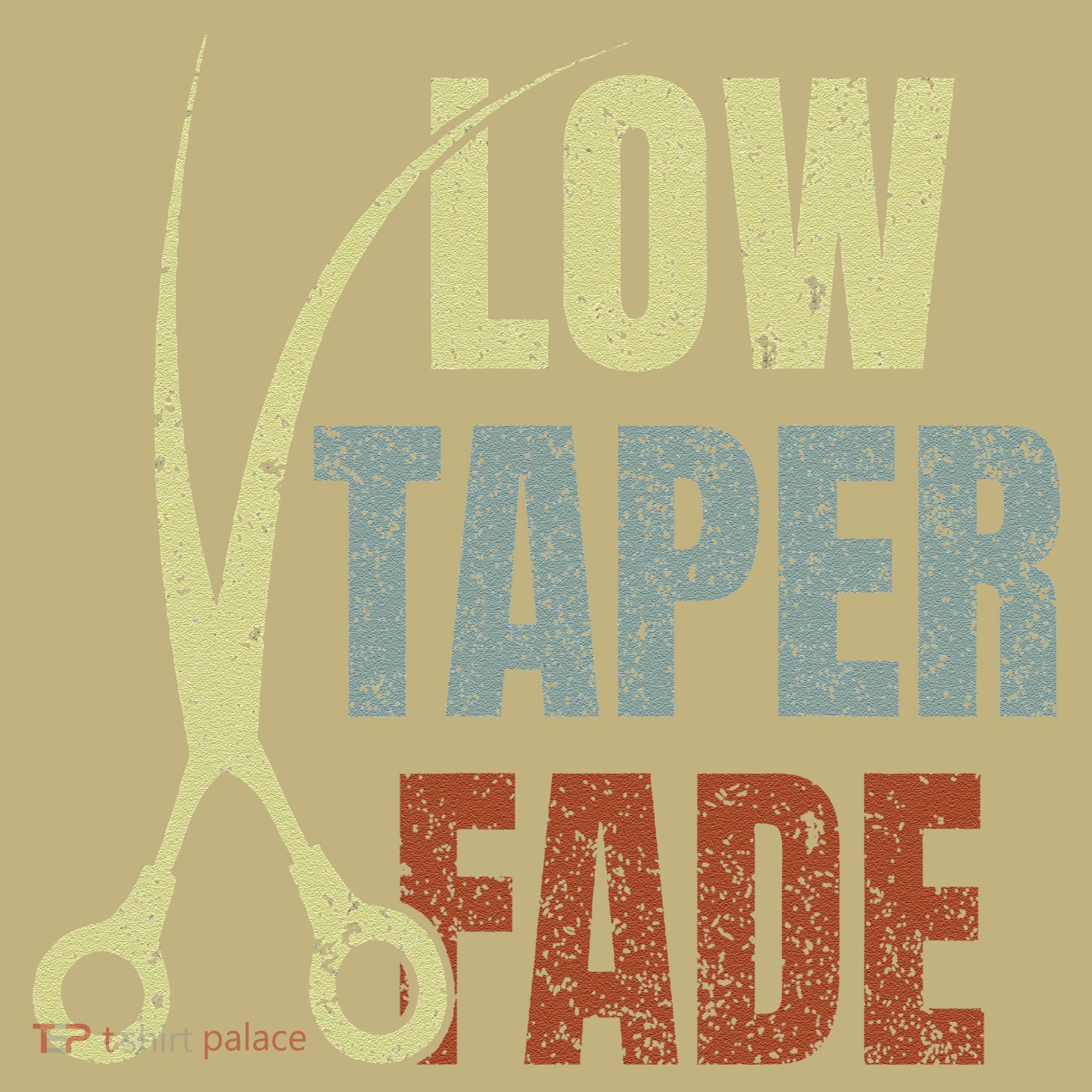 Low Taper Fade Meme Hair Scissors Vintage T-Shirt