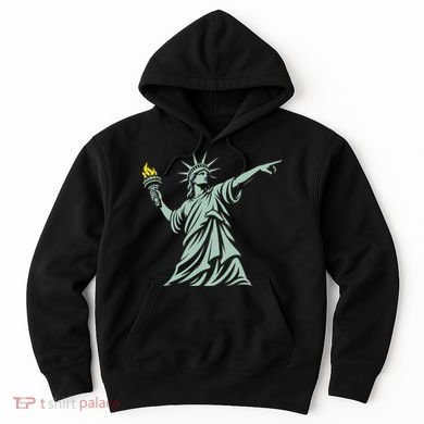 Liberty Throwing Flames Hoodie