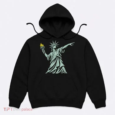Liberty Throwing Flames Hoodie