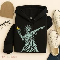 Liberty Throwing Flames Hoodie thumb 4