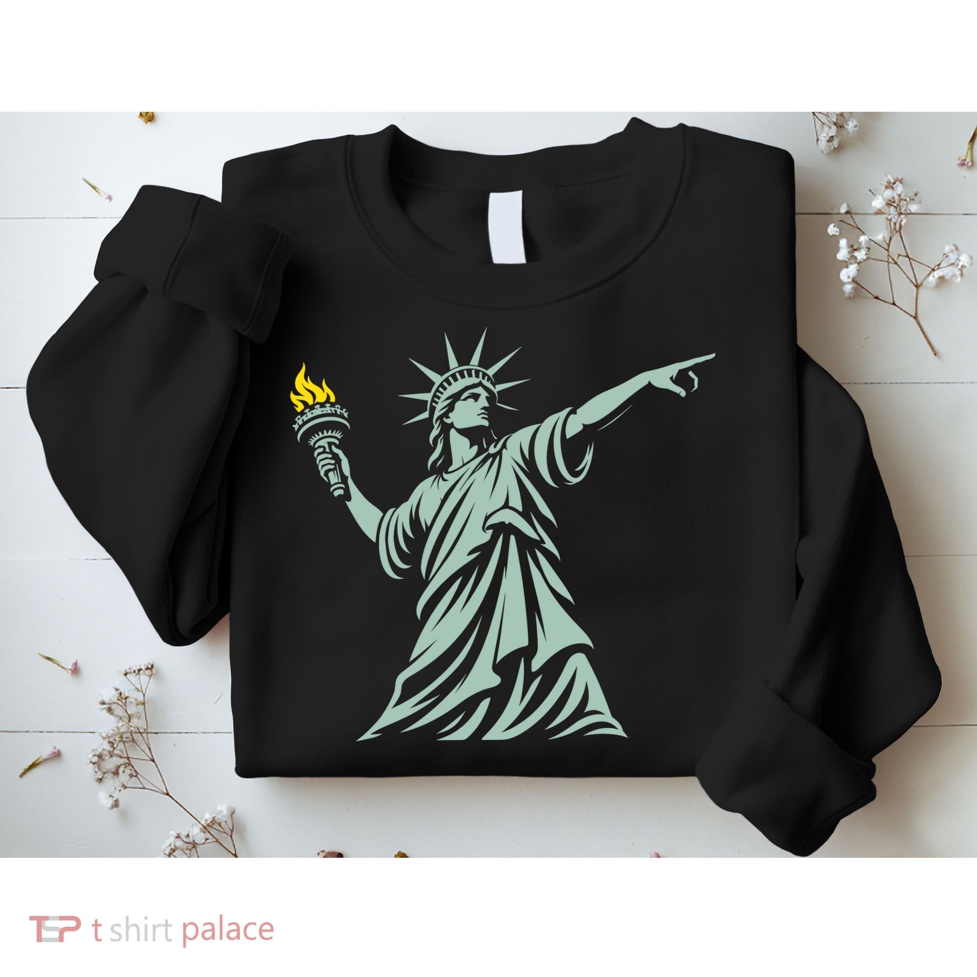 Liberty Throwing Flames Sweatshirt