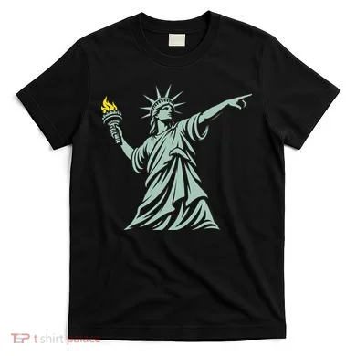 Liberty Throwing Flames T-Shirt