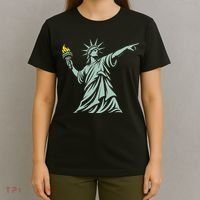 Liberty Throwing Flames T-Shirt thumb 4