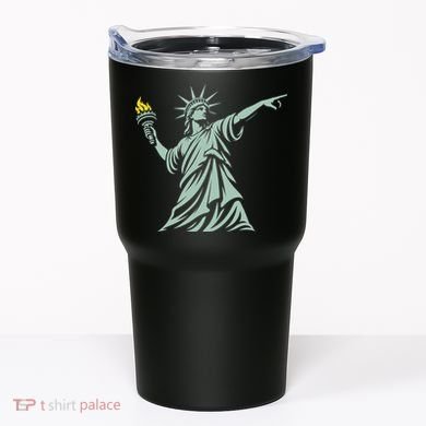 Liberty Throwing Flames Tumbler