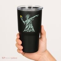 Liberty Throwing Flames Tumbler thumb 2