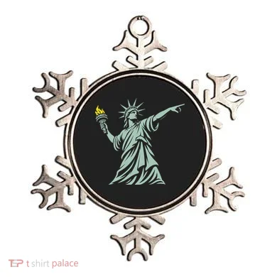 Liberty Throwing Flames Ornament