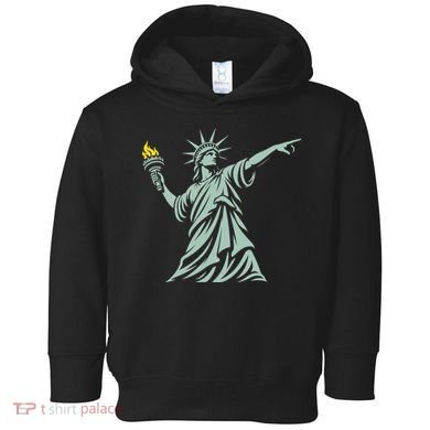Liberty Throwing Flames Toddler Hoodie