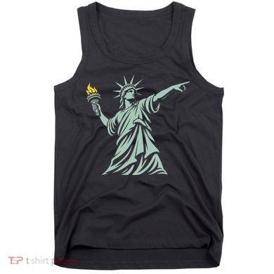 Liberty Throwing Flames Tank Top
