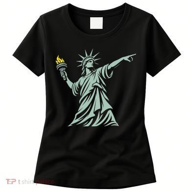 Liberty Throwing Flames Women's T-Shirt