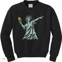 Liberty Throwing Flames Kids Sweatshirt thumb 0