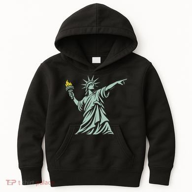 Liberty Throwing Flames Kids Hoodie