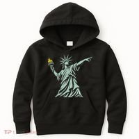 Liberty Throwing Flames Kids Hoodie thumb 0