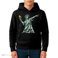 Liberty Throwing Flames Kids Hoodie thumb 4