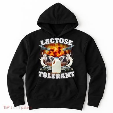 Lactose Tolerant Funny Trending Meme Hoodie