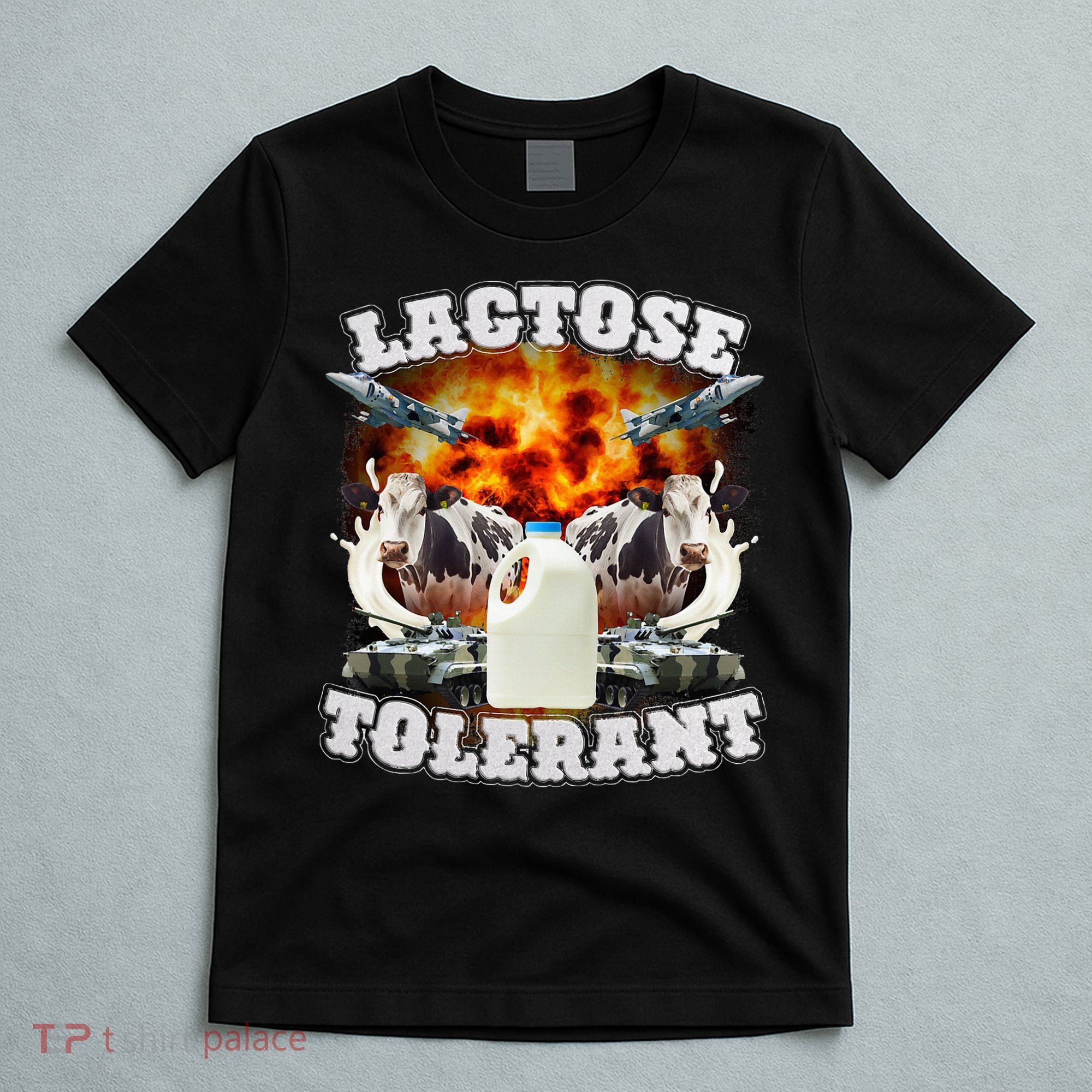 Lactose Tolerant Funny Trending Meme T-Shirt