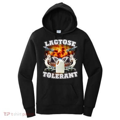 Lactose Tolerant Funny Trending Meme Women's Hoodie