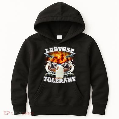 Lactose Tolerant Funny Trending Meme Kids Hoodie