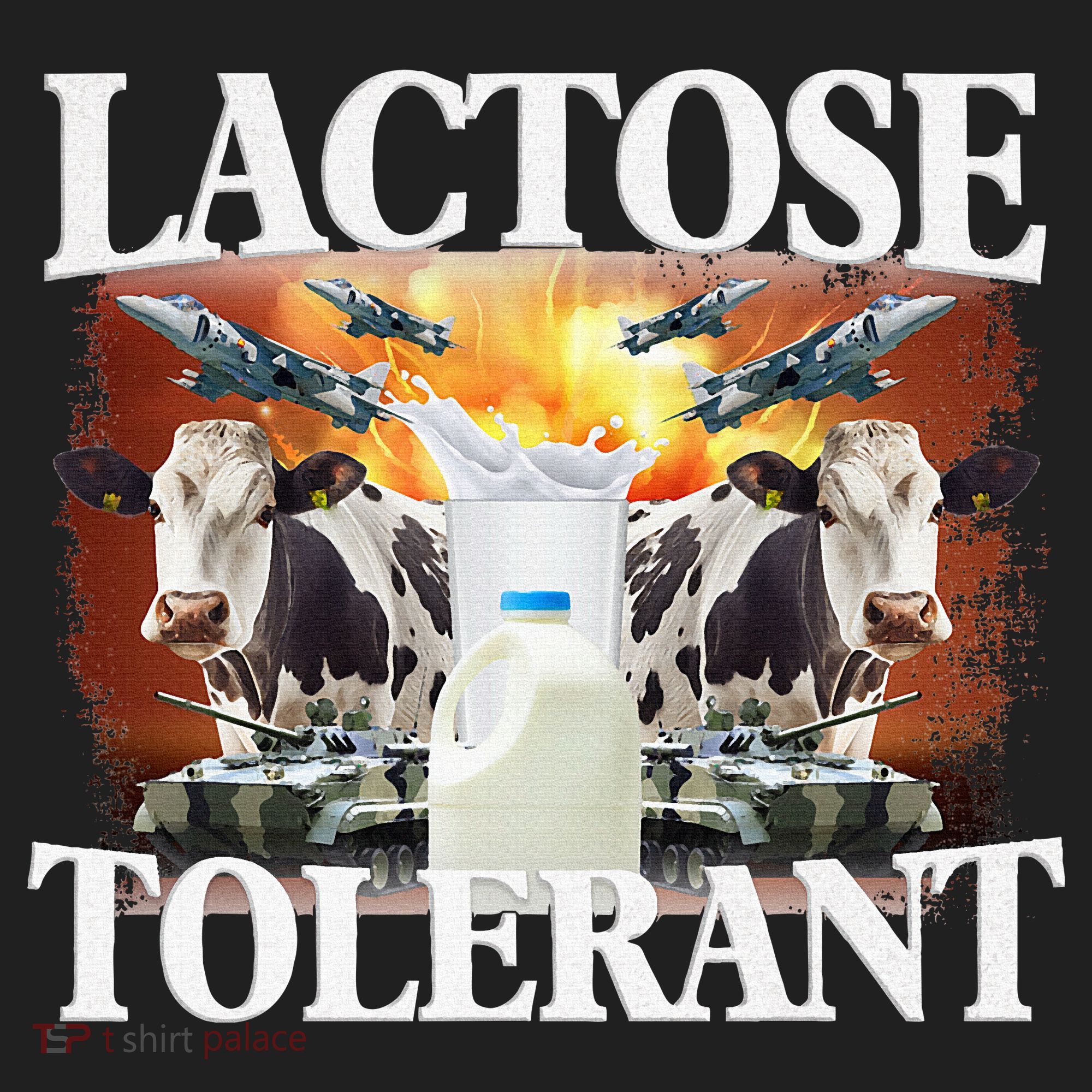 Lactose Tolerant Funny Trending Meme Women's Sweatshirt