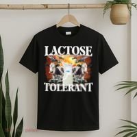 Lactose Tolerant Funny Trending Meme T-Shirt thumb 2