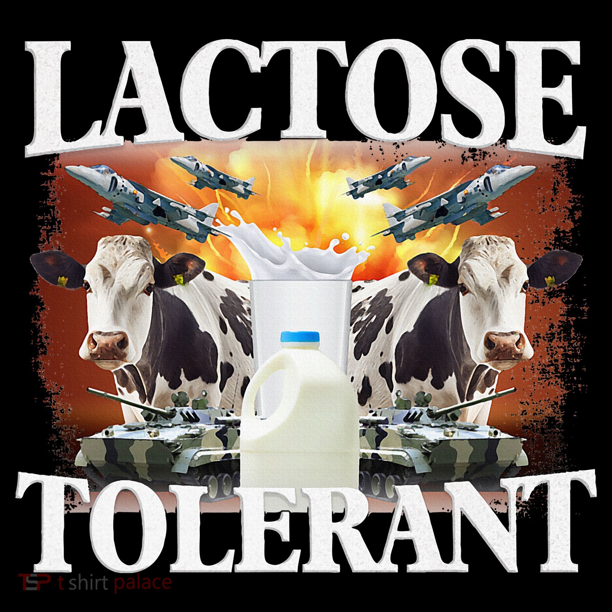 Lactose Tolerant Funny Trending Meme Bucket Hat
