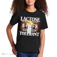 Lactose Tolerant Funny Trending Meme Kids T-Shirt thumb 2