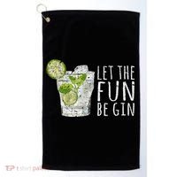 Let The Fun Be Gin Golf Towel thumb 0