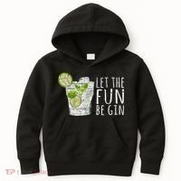 Let The Fun Be Gin Kids Hoodie thumb 0