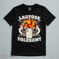 Lactose Tolerant Funny Trending Meme T-Shirt thumb 5