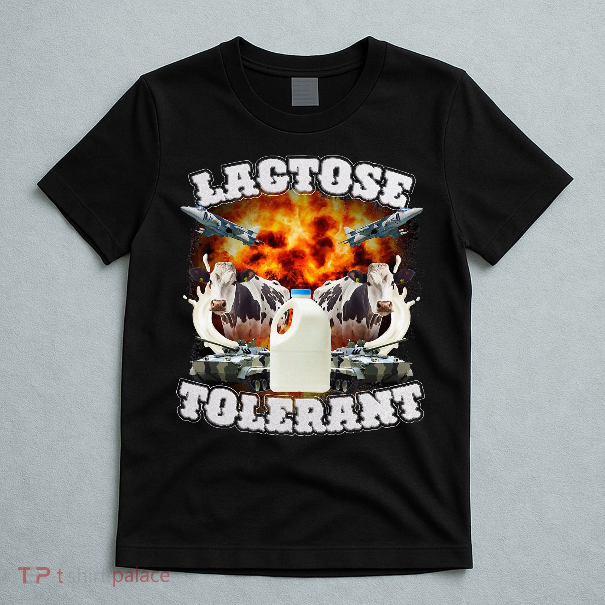 Lactose Tolerant Funny Trending Meme T-Shirt