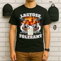 Lactose Tolerant Funny Trending Meme T-Shirt thumb 6