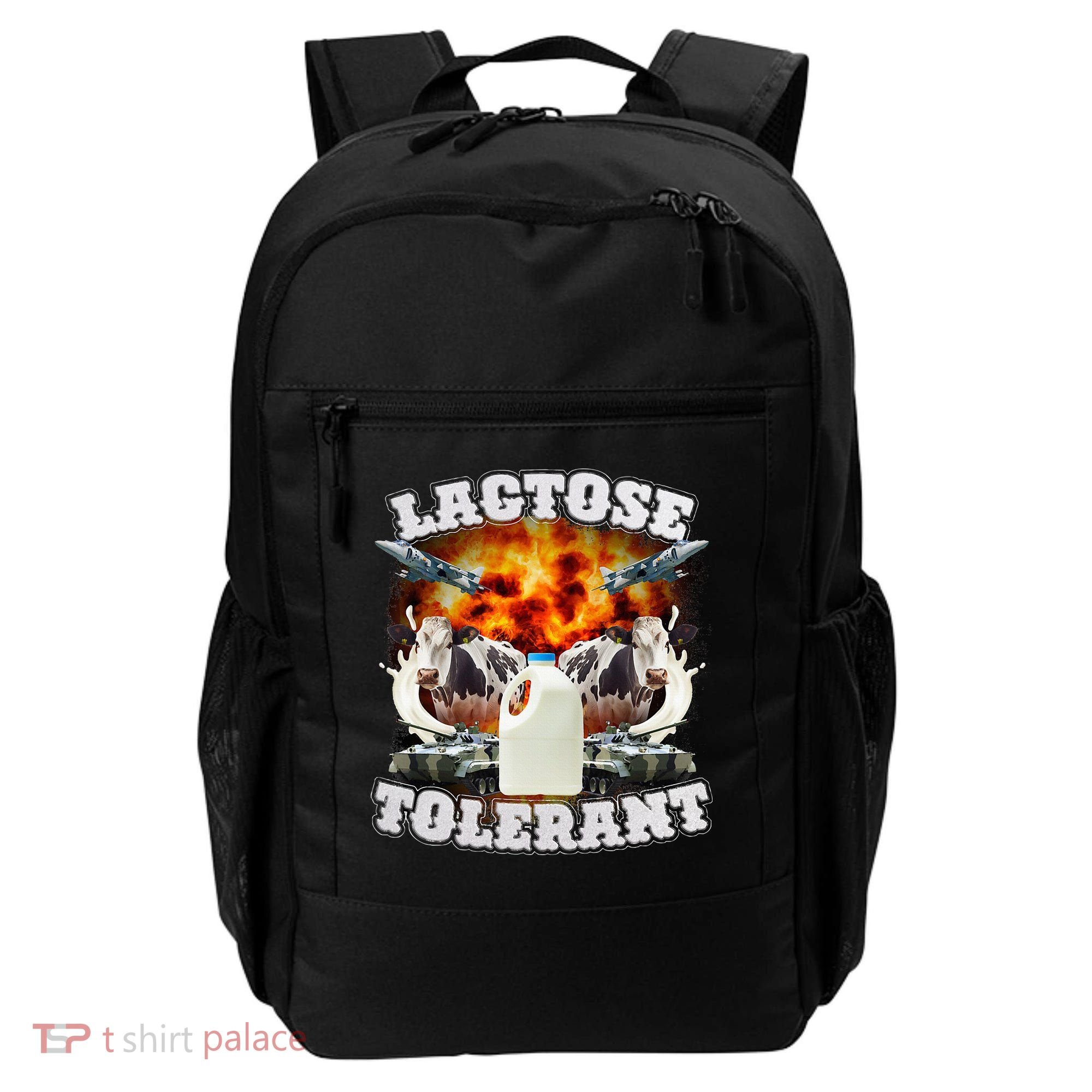Lactose Tolerant Funny Trending Meme Backpack