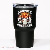 Lactose Tolerant Funny Trending Meme Tumbler thumb 0