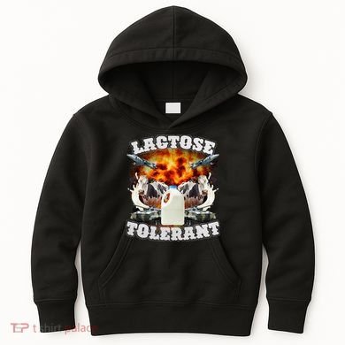 Lactose Tolerant Funny Trending Meme Kids Hoodie