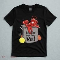 Let The Good Times Boil Funny Crawfish Boil Mardi Gras Cajun T-Shirt thumb 5