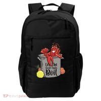Let The Good Times Boil Funny Crawfish Boil Mardi Gras Cajun Backpack thumb 0